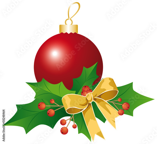 Christbaumkugel Schmuck Dekoration Mistelzweig