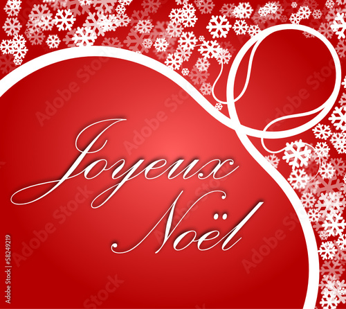 Carte : Joyeux Noel
