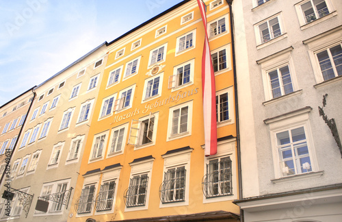 Famous House where Mozart was born, Salzburg