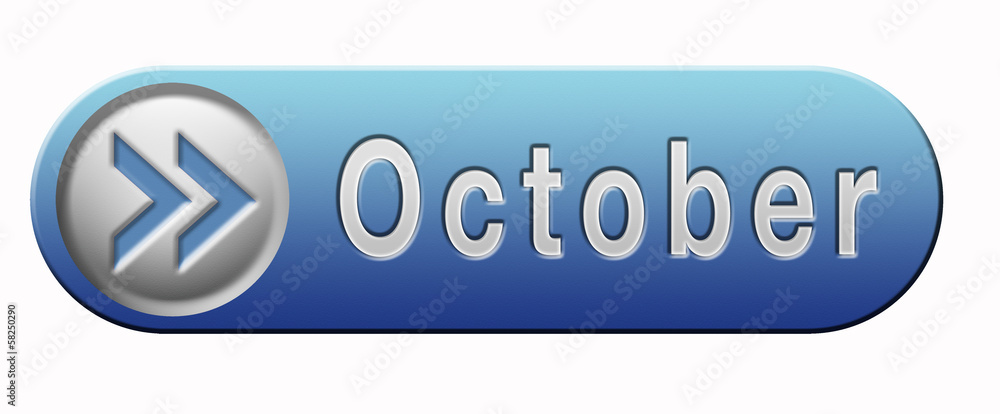 October button October button