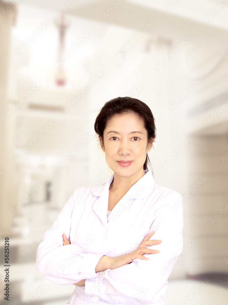 asian woman doctor