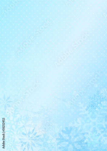 Winter Paper A4 Dots