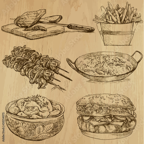 Food and Drinks around the World (set no. 5)