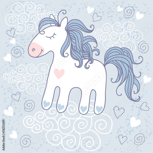Cute horse