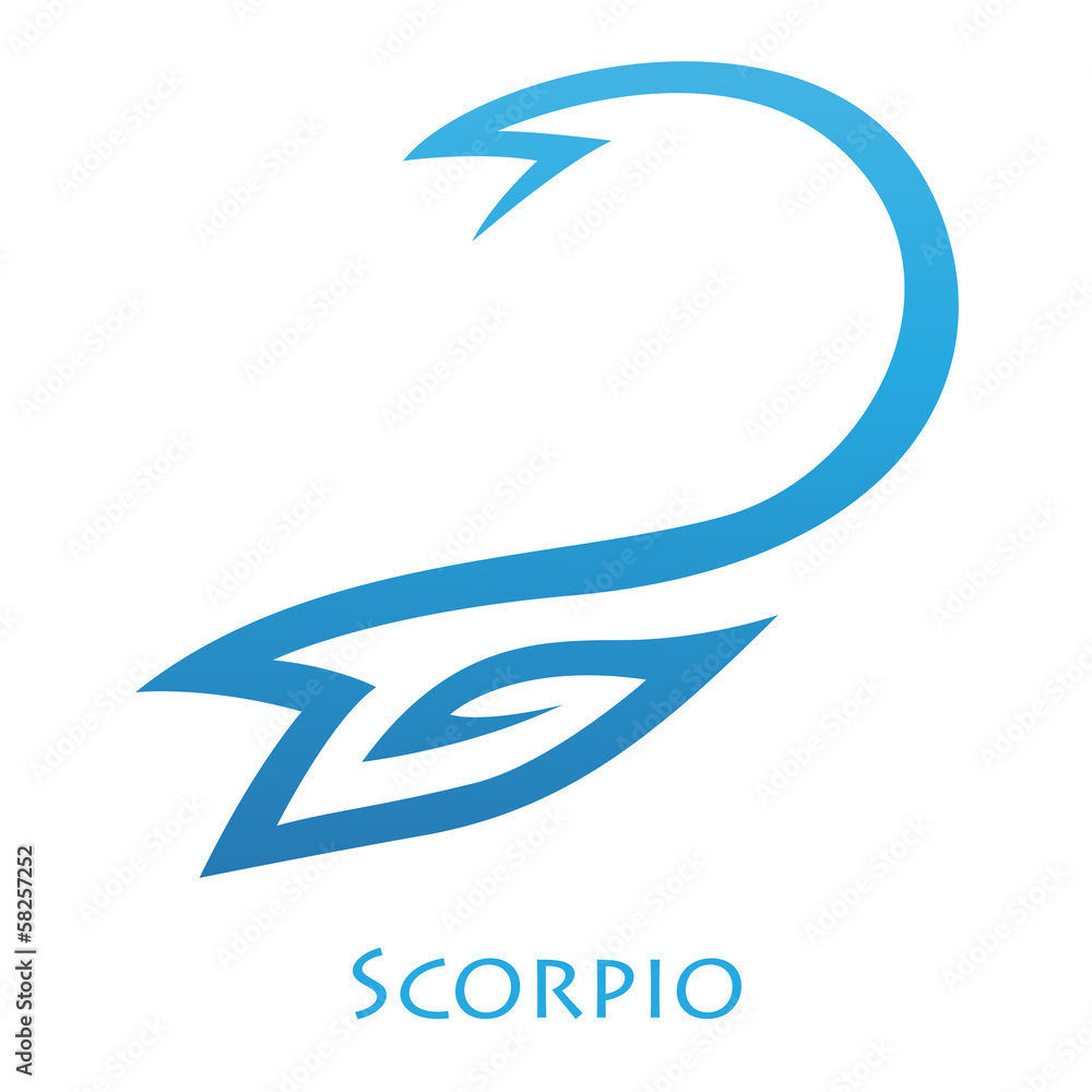 Simplistic Scorpio Zodiac Star Sign Simplistic Scorpio Zodiac Star Sign