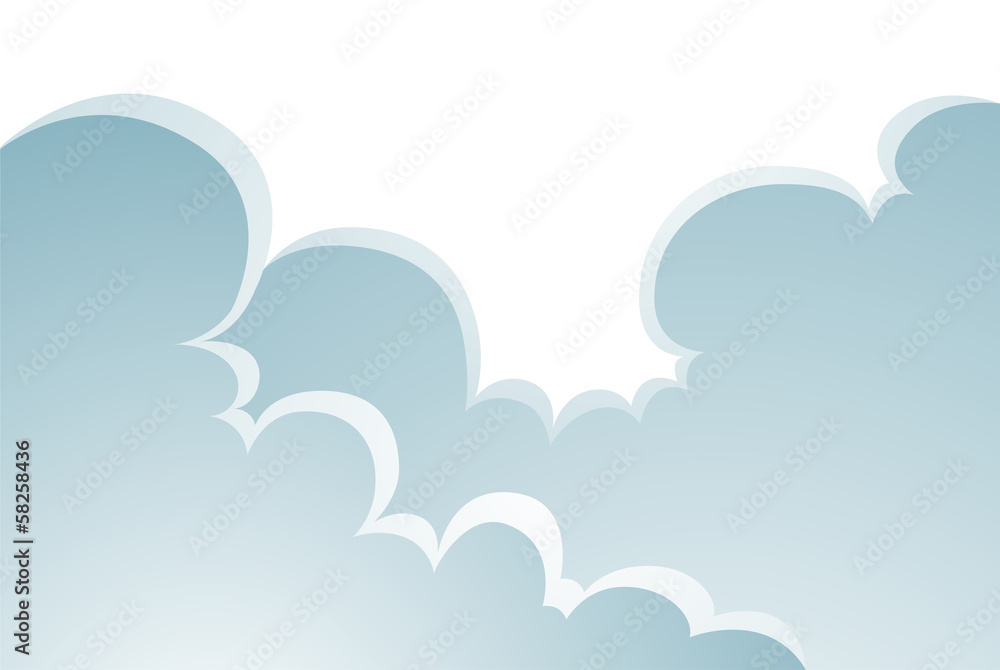 Puffy Clouds Cartoon Puffy Clouds Cartoon
