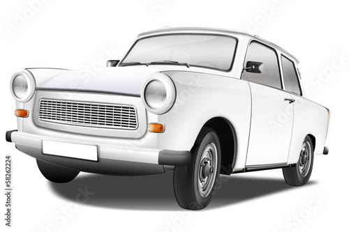 Pkw Trabant weiß © i-picture