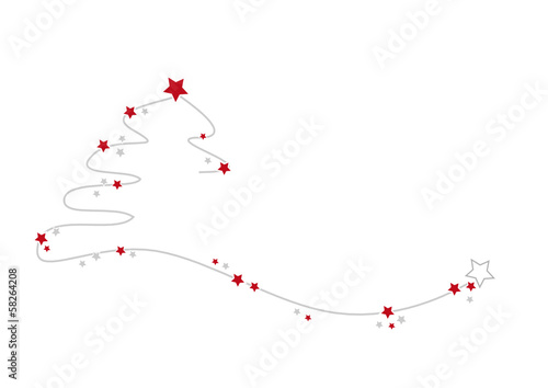 tannenbaum mit sternen