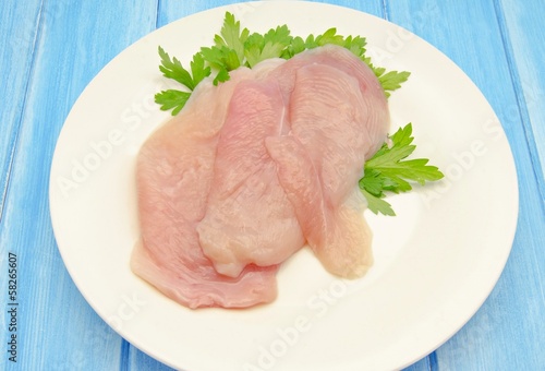 Filetes de pechuga de pollo