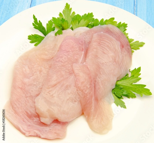 Filetes de pechuga de pollo