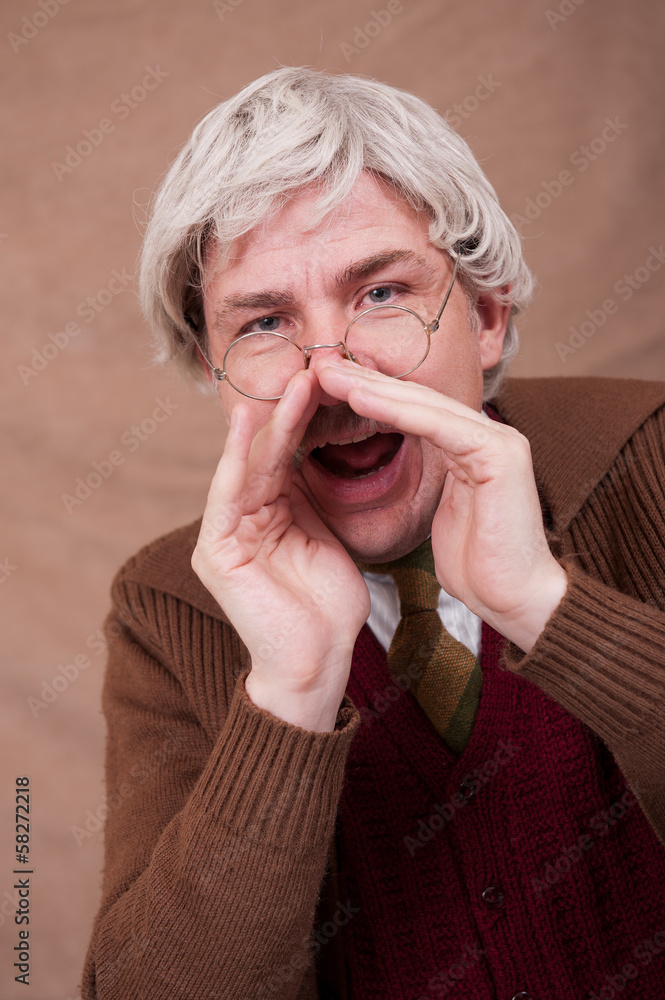 Old Man Shouting Old Man Shouting