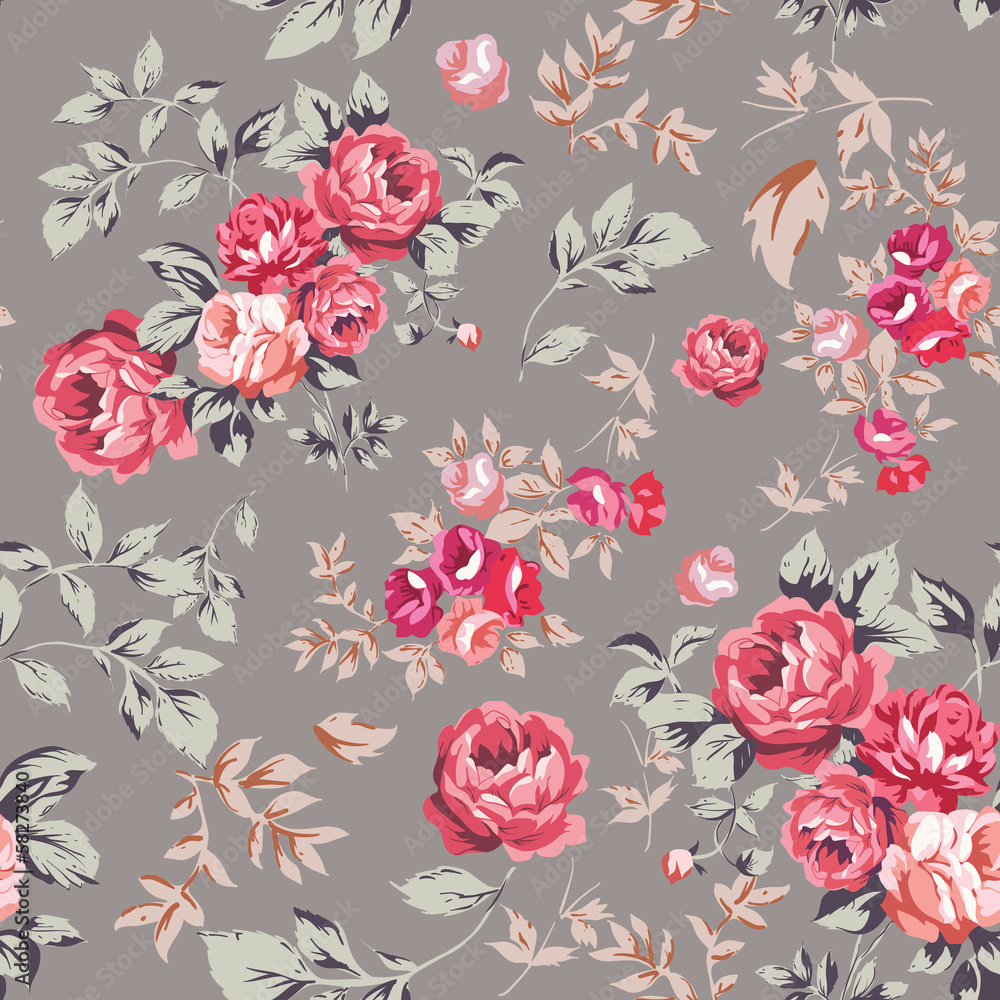 Rose Seamless Pattern Rose Seamless Pattern