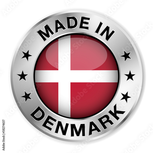 Made In Denmark Silver Badge