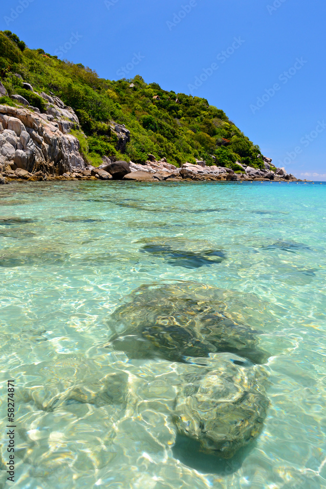 Fototapeta premium Tropical beach landscape