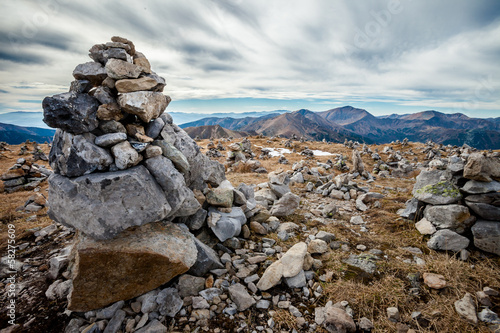 Beautiful Tatry mountains landscape Czerwone Wierchy photo