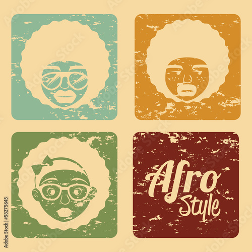 afro style design