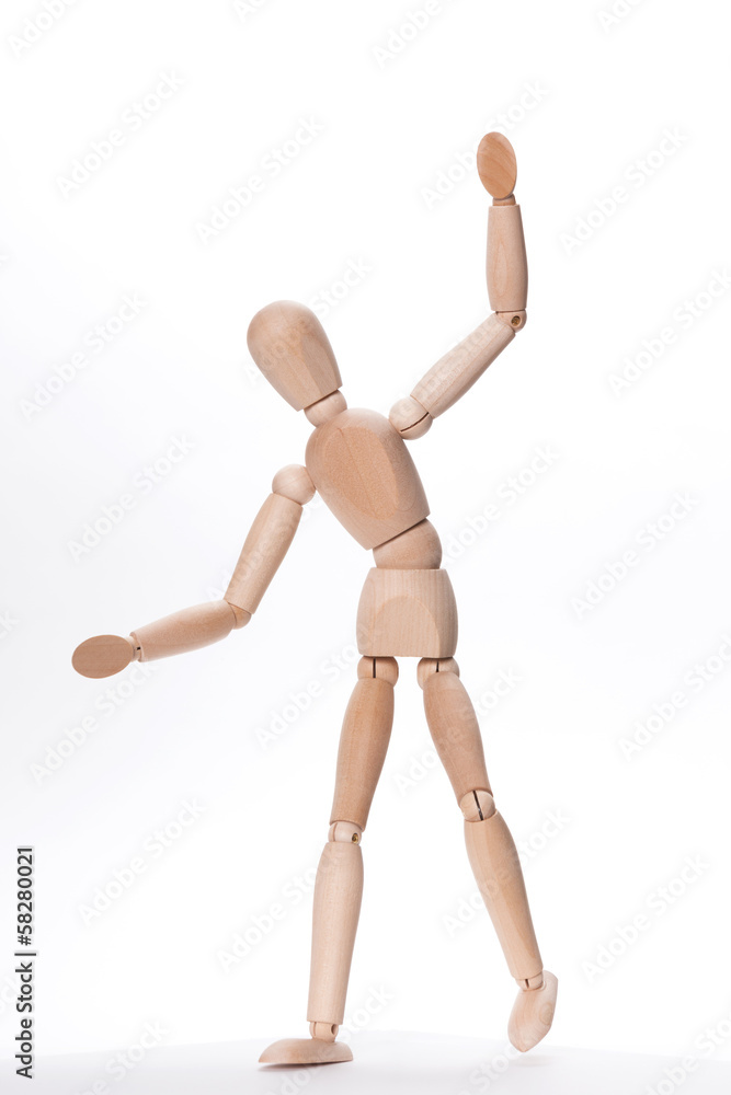 体操する人形 体操する人形