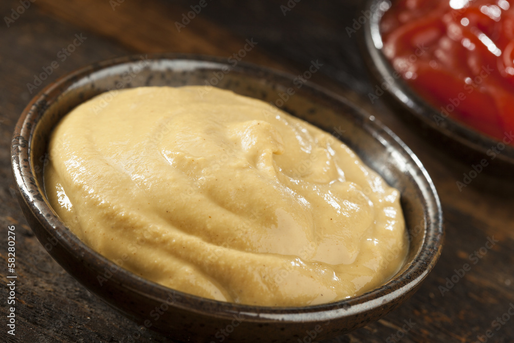 Organic Yellow Mustard Condiment Organic Yellow Mustard Condiment