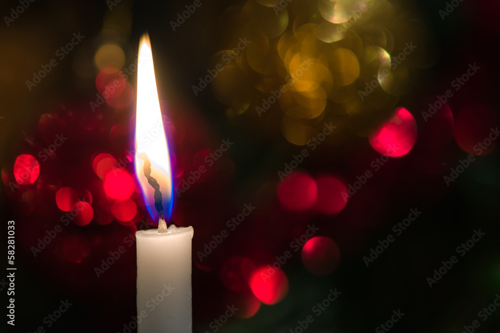 Christmas tree candle Christmas tree candle