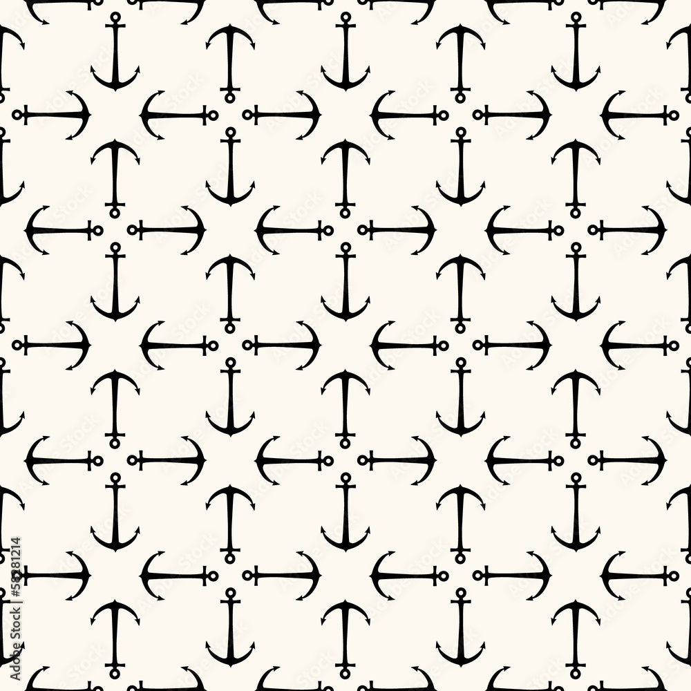 Vector seamless retro pattern