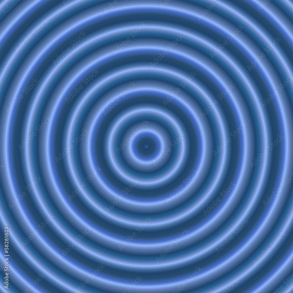Obraz premium Hintergrund blaue Ringe