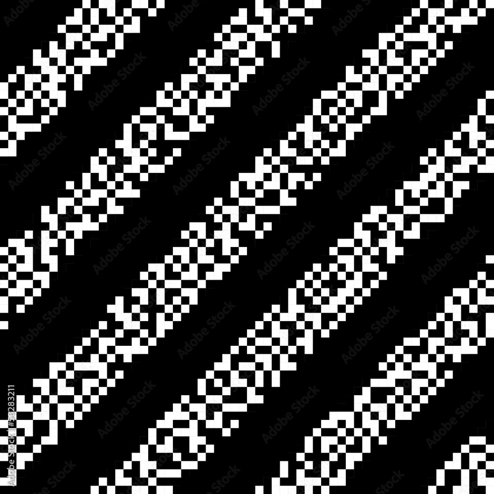Seamlees Monochrome Pattern