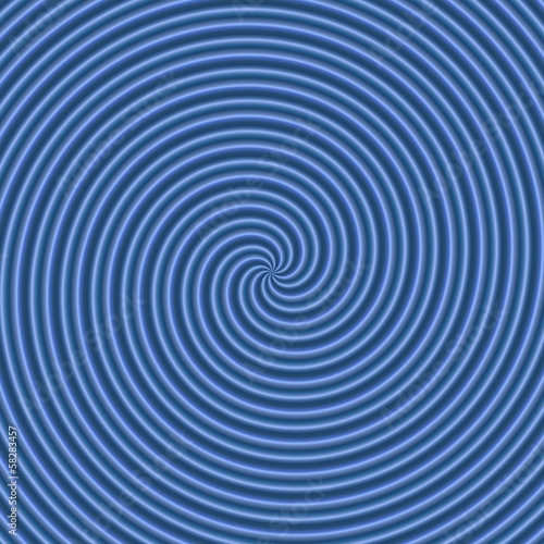 Hintergrund Spirale blau