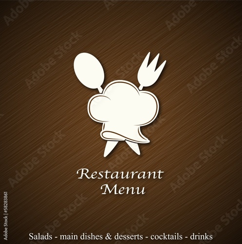 Restaurant menu