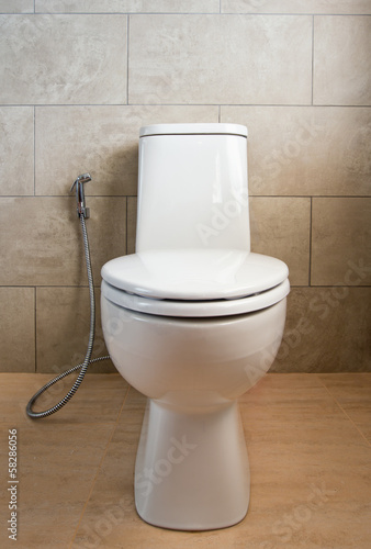 white ceramic toilet