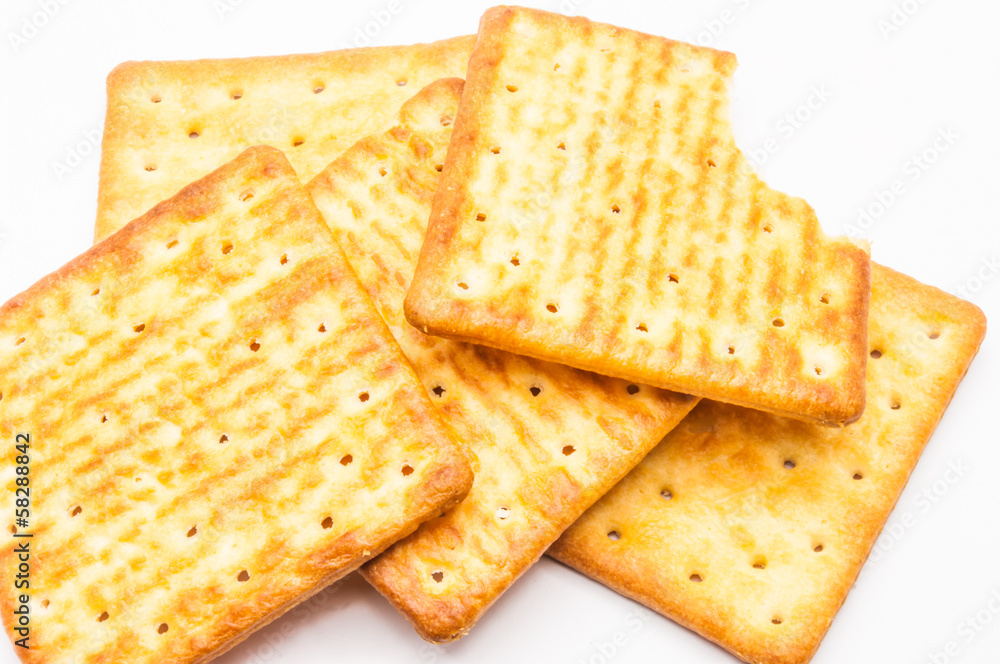 biscuit isolated on white background biscuit isolated on white background