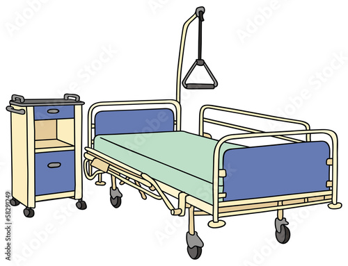 hospital bed