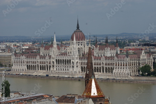 Parliament at The River Danube - Budapest, Hungary