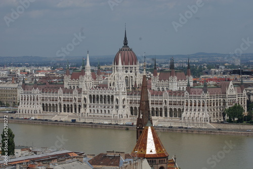 Parliament at The River Danube - Budapest, Hungary