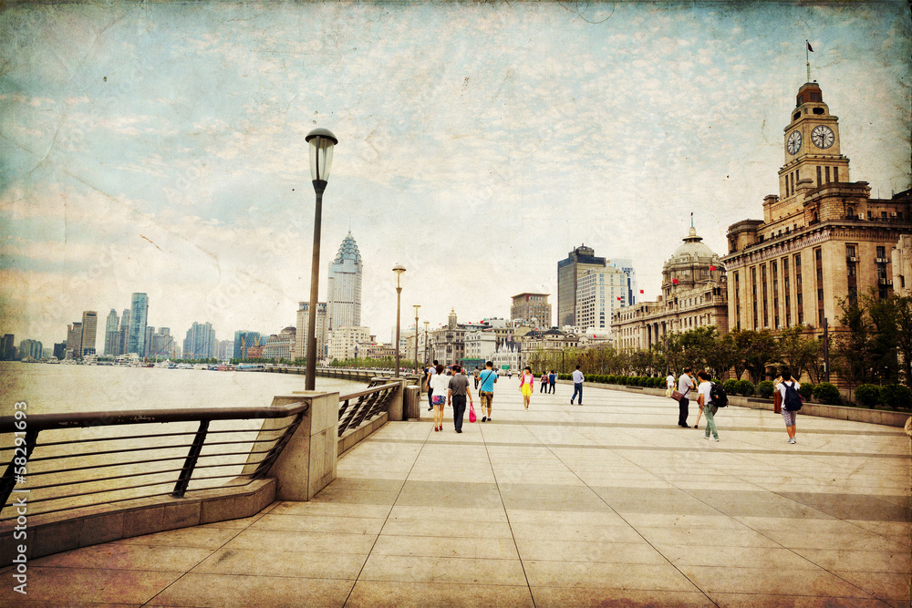 Obraz premium Shanghai - Bund - China