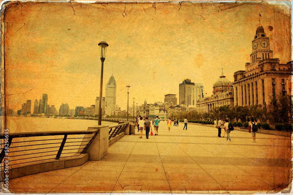 Obraz premium Shanghai - Bund - China
