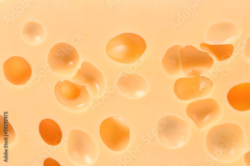 Close up of cheese.