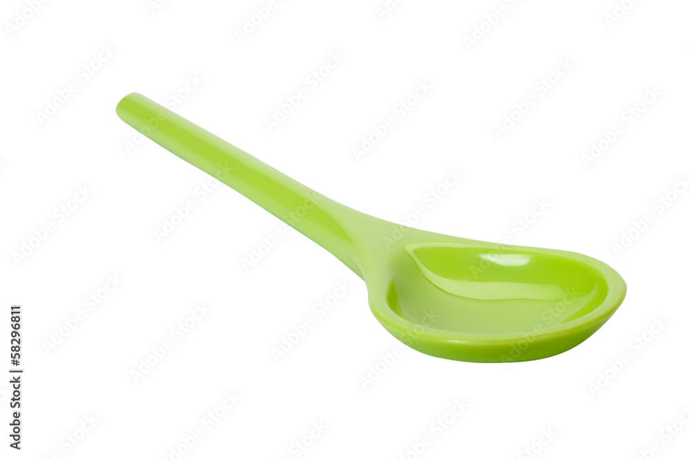 Close-up of a plastic spoon Close-up of a plastic spoon