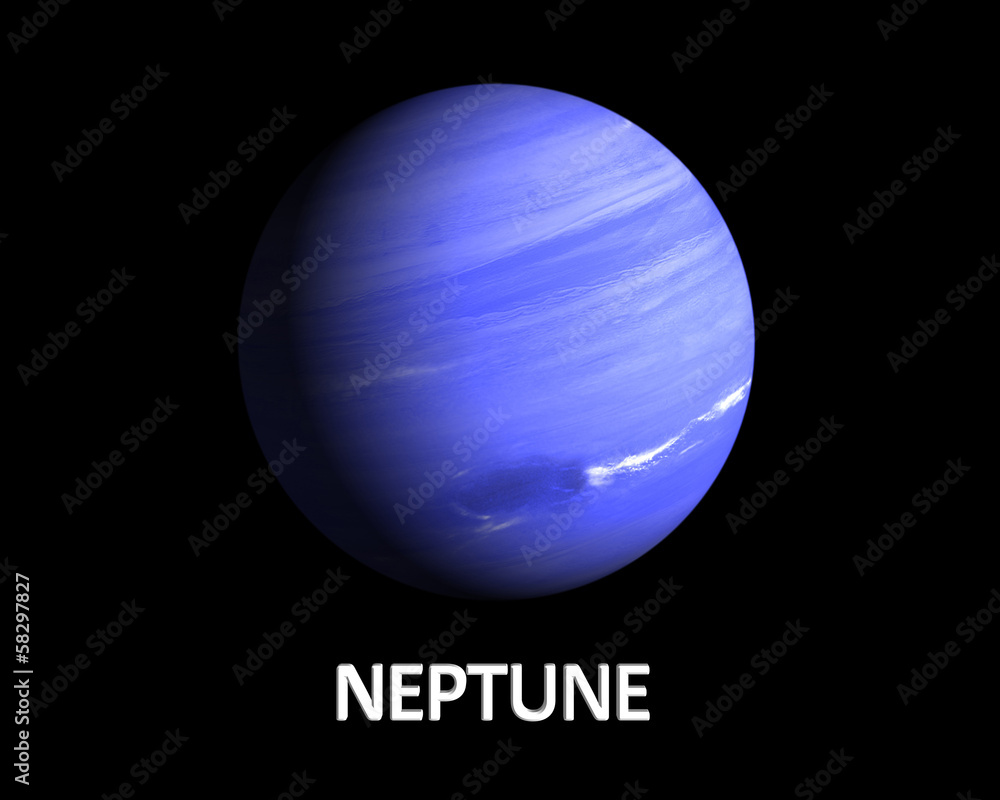 Naklejka premium Planet Neptune