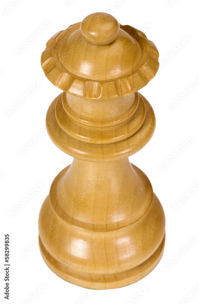 Close-up of a queen chess piece Close-up of a queen chess piece
