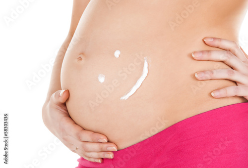 belly of a pregnant woman © Syda Productions