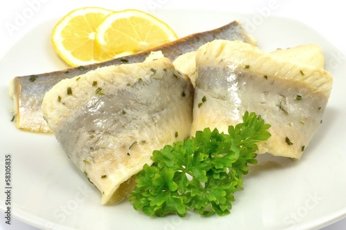 pickled herring in oil