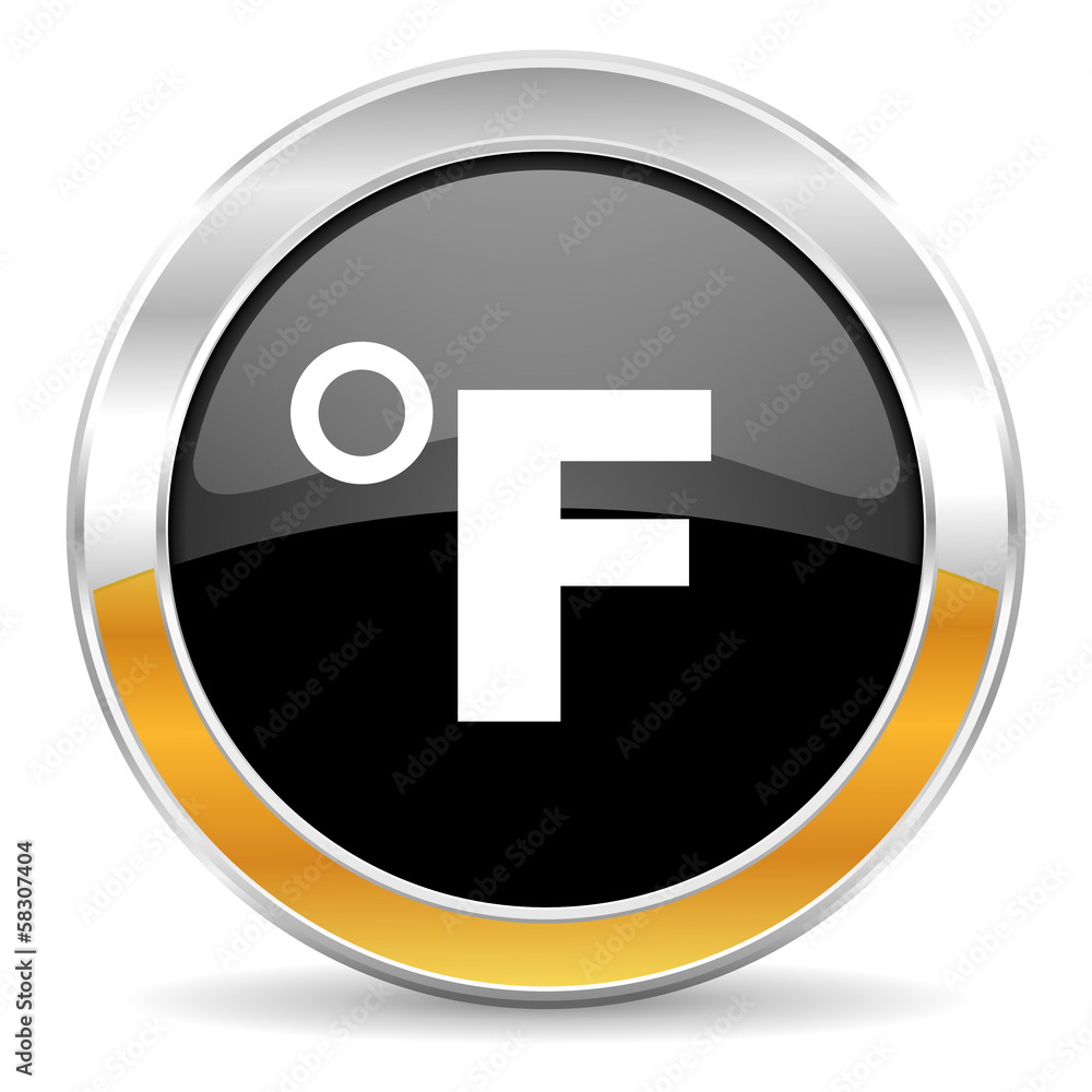 fahrenheit icon fahrenheit icon