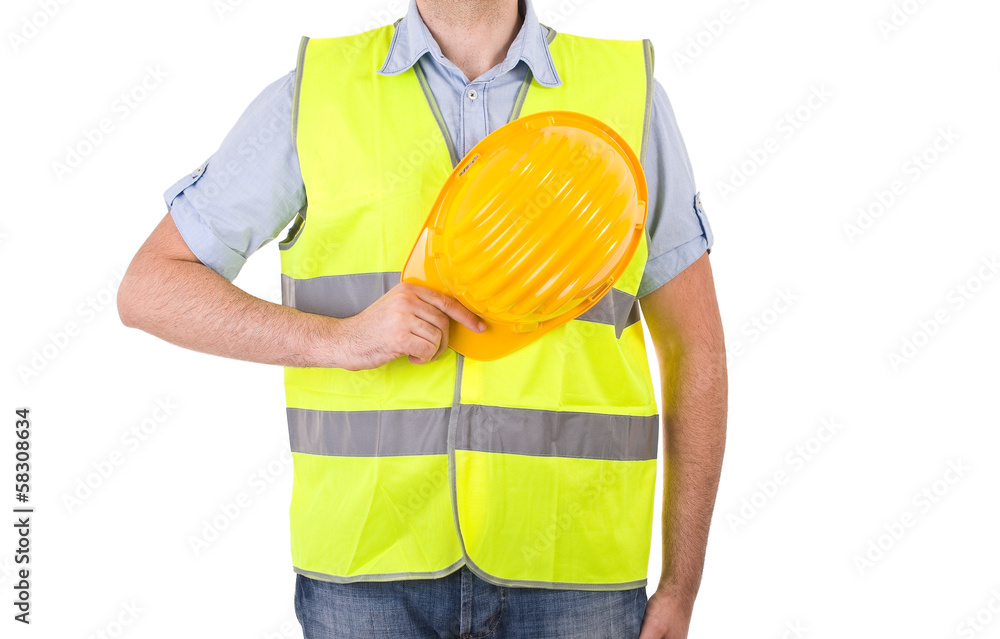 Blue collar worker. Blue collar worker.