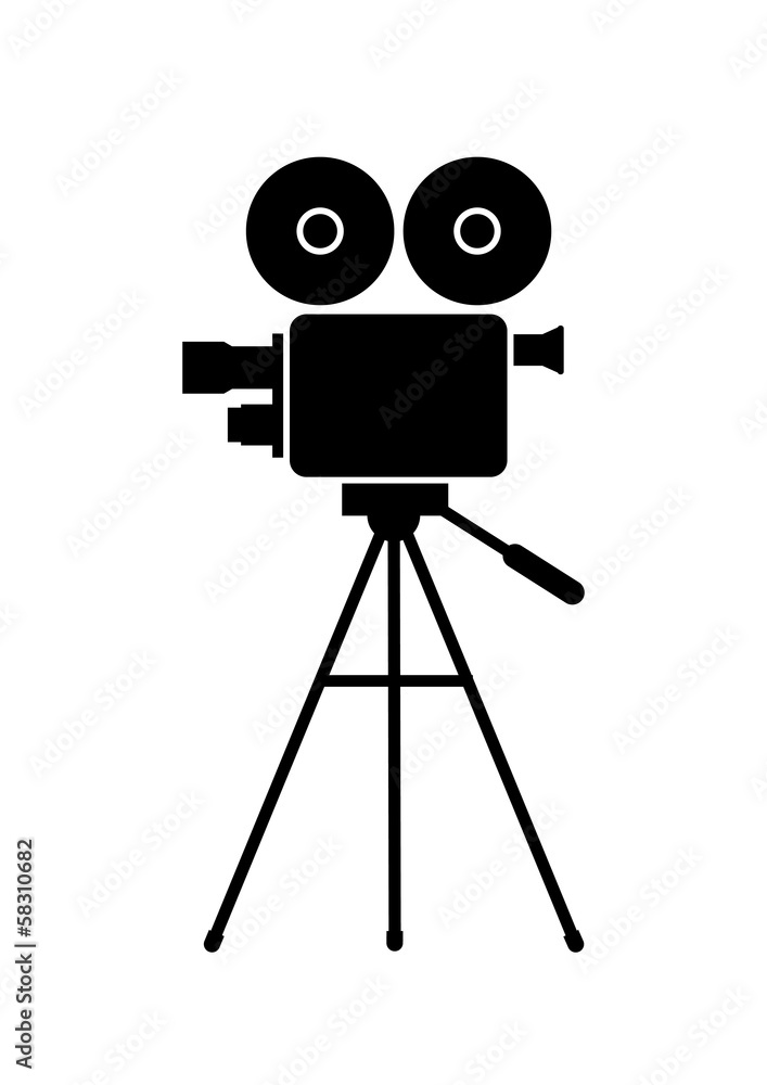 Obraz premium Movie camera