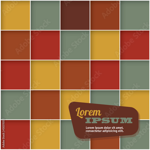 Retro style vector background.