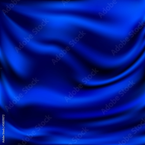 Abstract Vector Texture, Blue Silk