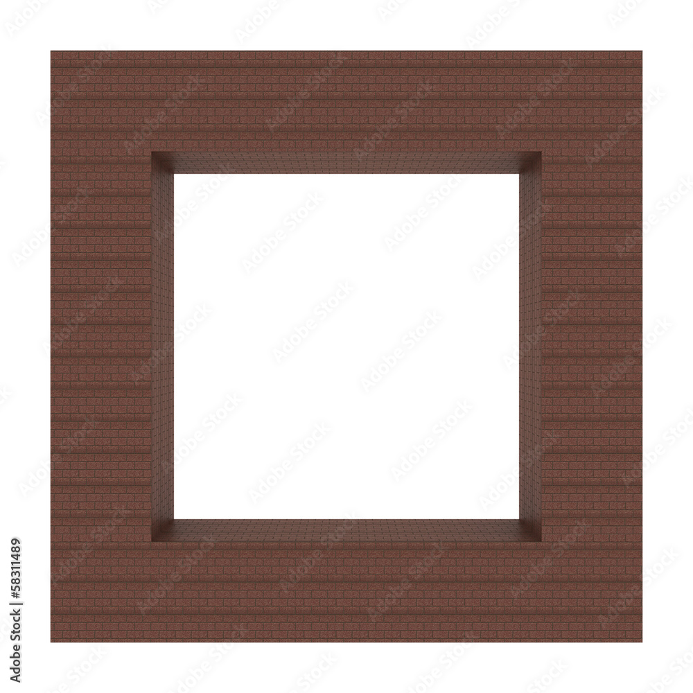 Abstract frame background with bricks Abstract frame background with bricks