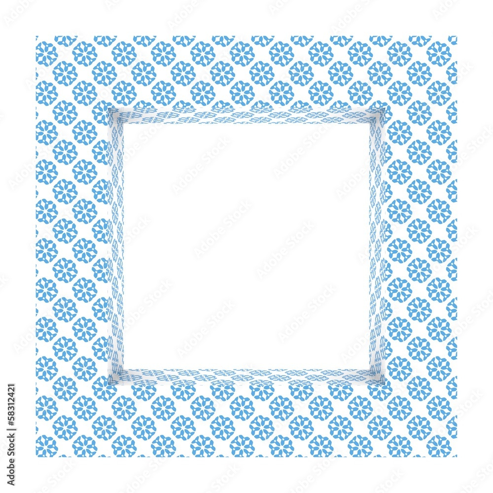 Frame background porcelain