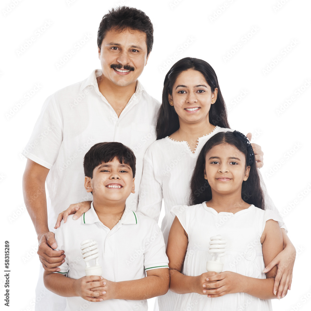 Portrait of a happy family Portrait of a happy family