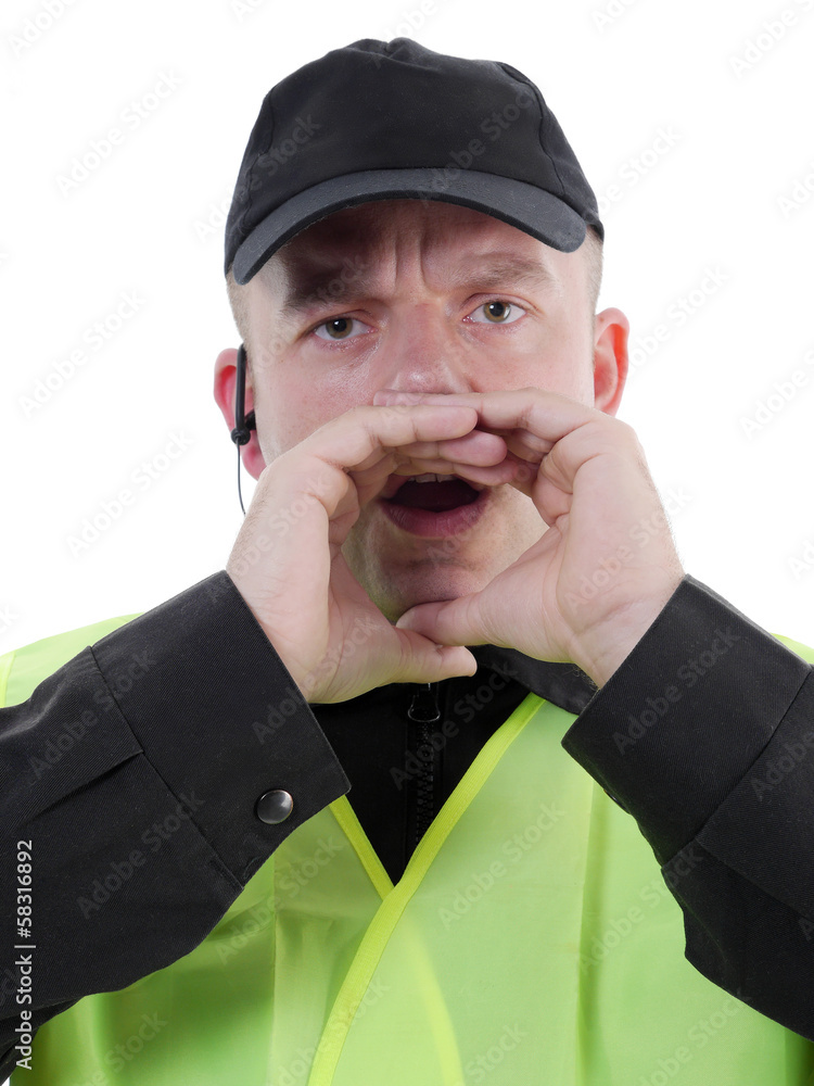 © Roman Milert - Policeman calling out